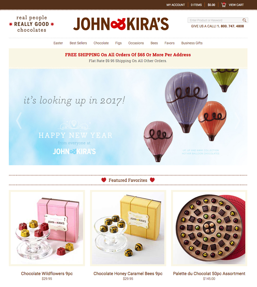 John & Kira’s updated desktop site